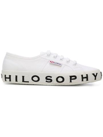 Superga Philosophy Di Lorenzo Serafini X Superga Printed Sole Sneakers