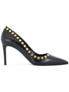 Prada Stud Trimmed Pumps - Black