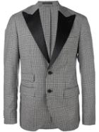 Hydrogen Shawl Collar Blazer, Men's, Size: 46, Black, Rayon/wool