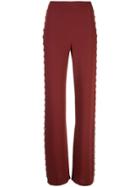 Cinq A Sept Highland Studded Trousers - Red