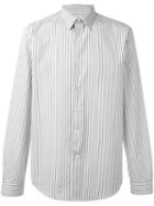 Ami Alexandre Mattiussi - Striped Shirt - Men - Cotton - 42, White, Cotton