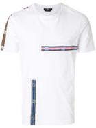 Fendi Ff Web Print T-shirt - White