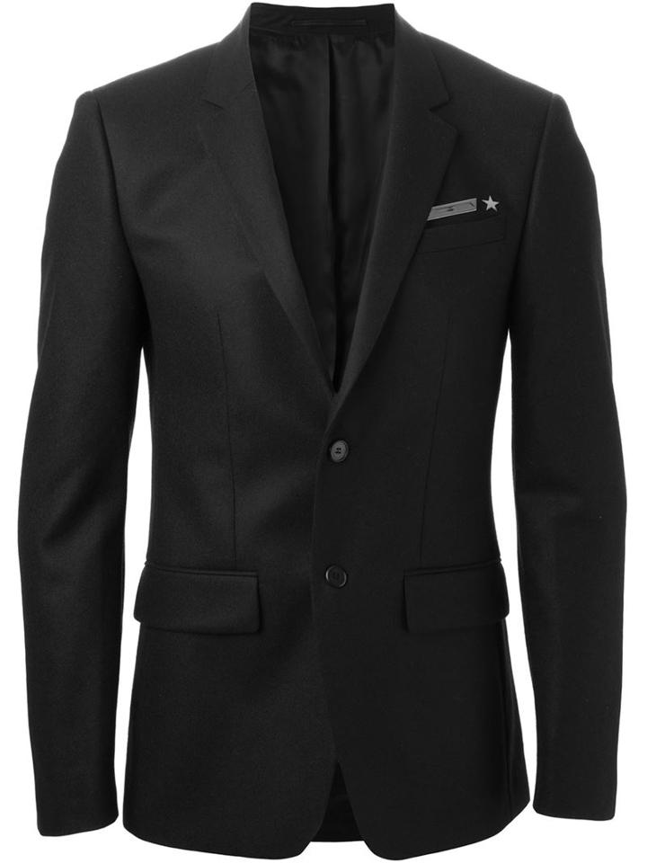 Givenchy Star Detail Classic Blazer