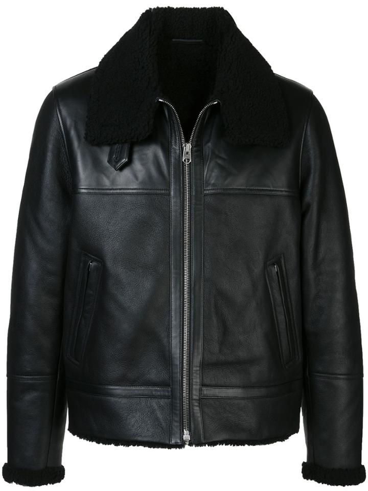 Norse Projects Shearling-lined Jacket - Black