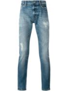 7 For All Mankind Ronnie Jeans, Men's, Size: 38, Blue, Cotton/spandex/elastane