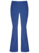 Lygia & Nanny Towel Effect Trousers, Women's, Size: 38, Blue, Cotton/polyester