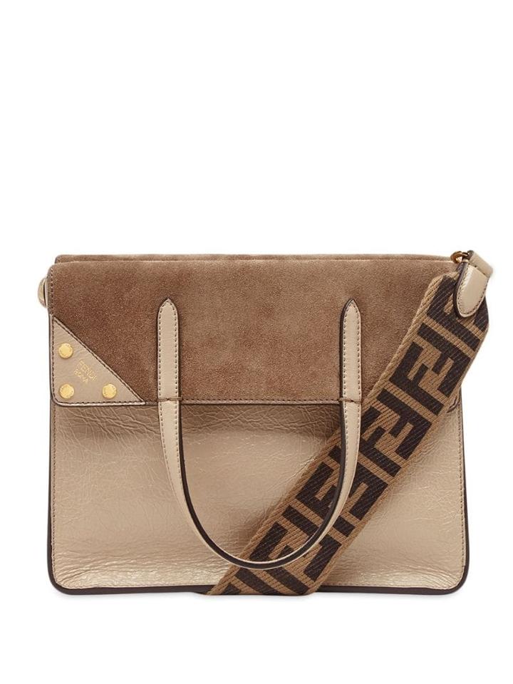 Fendi Fendi Flip Shoulder Bag - Neutrals