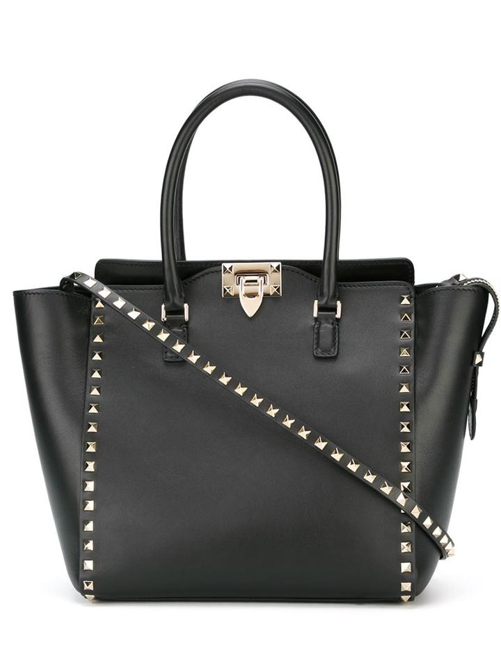 Valentino 'rockstud' Tote, Women's, Black