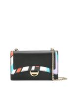 Emilio Pucci Black Colourblock Shoulder Bag