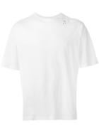 Saint Laurent Musical Note Printed T-shirt, Men's, Size: Medium, White, Cotton