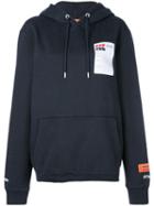 Heron Preston Sticker Label Hoodie - Black