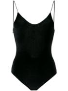 Oseree Travaille Jersey Swimsuit - Black