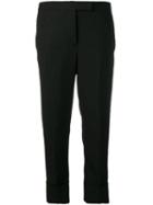 Thom Browne Tuxedo Stripe Wool Trouser - Black