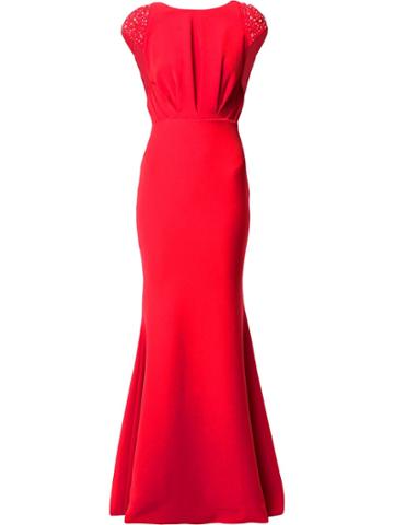 Rhea Costa Structured Gown