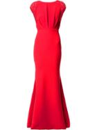 Rhea Costa Structured Gown