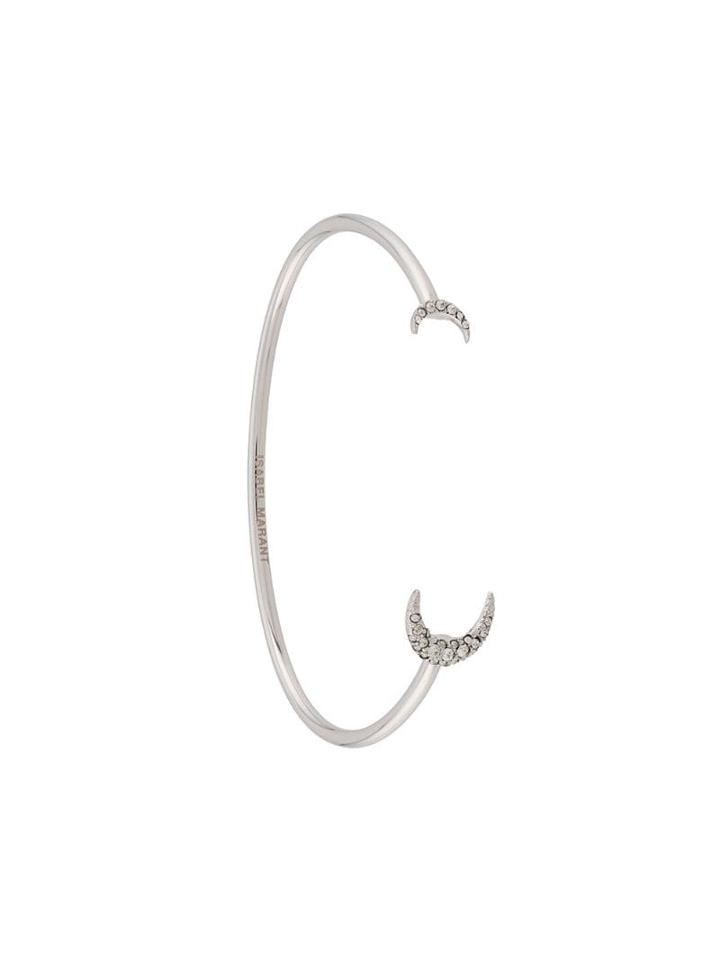 Isabel Marant Crescent Moon Bracelet - Silver