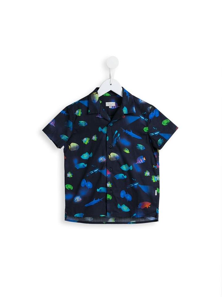 Paul Smith Junior Fish Print Shirt