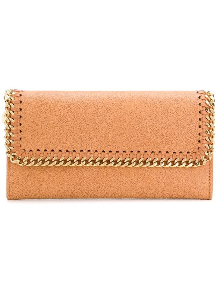Stella Mccartney Falabella Continental Wallet - Neutrals