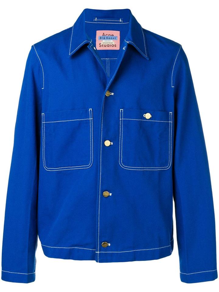 Acne Studios Canvas Jacket - Blue