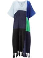 Lisa Marie Fernandez Towelling Patchwork Poncho, Women's, White, Cotton