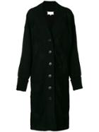 Maison Margiela Long Cardi-coat - Black