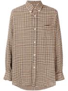 Our Legacy Checked Button-down Shirt - Brown