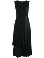 Nehera Nehera Bi-material Dress - Black
