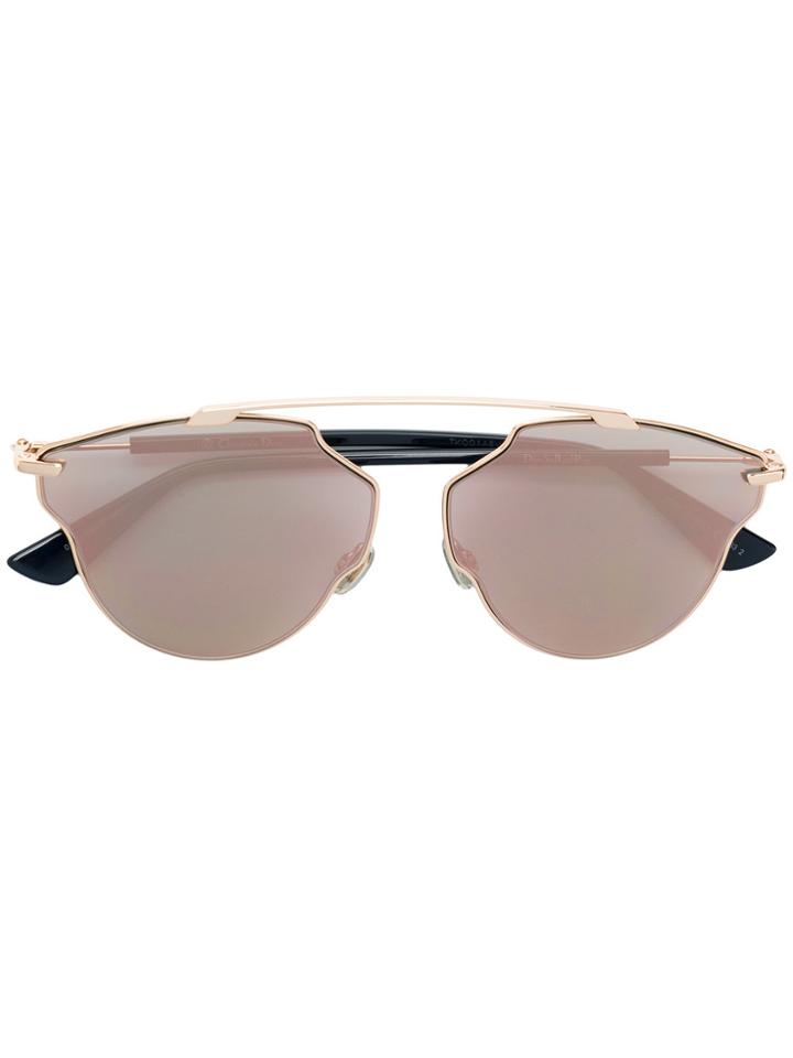 Dior Eyewear So Real Pop Sunglasses - Metallic