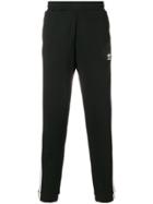 Adidas Classic Striped Tracksuit Bottoms - Black