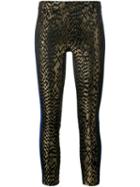 Haider Ackermann Front Animal Printed Trouserrs