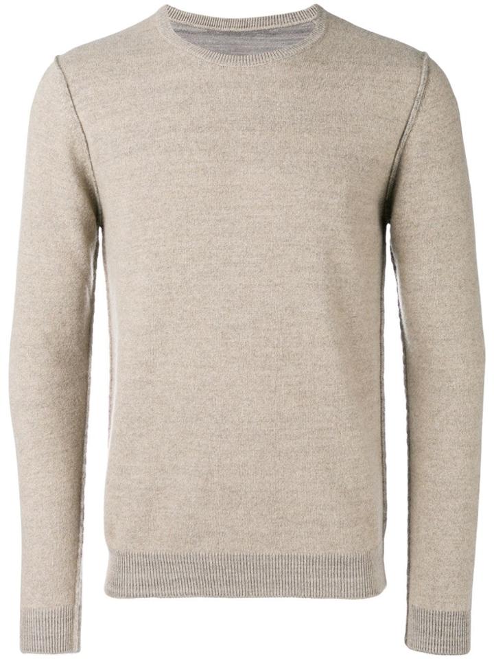 Cenere Gb Crew Neck Jumper - Nude & Neutrals
