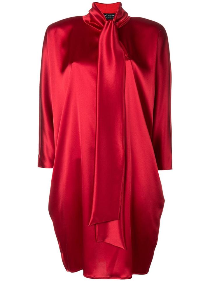 Gianluca Capannolo Bow Tie Dress - Red