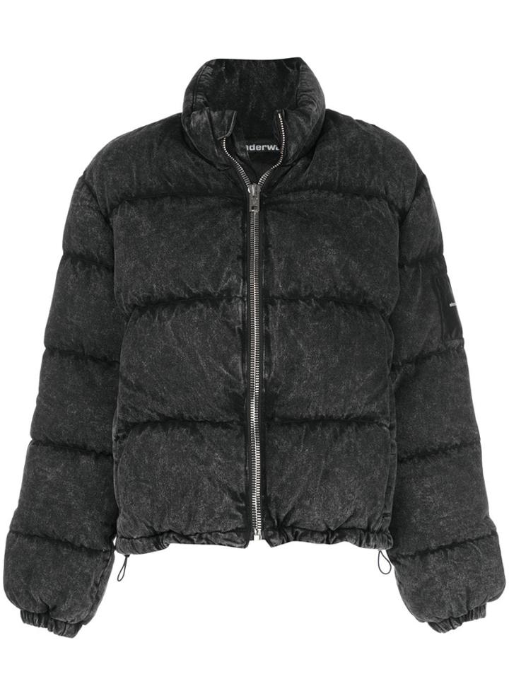 T By Alexander Wang Short Puffer Jacket - Black