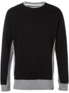 Edwin 'panel Crew' Sweatshirt, Men's, Size: Small, Black, Cotton