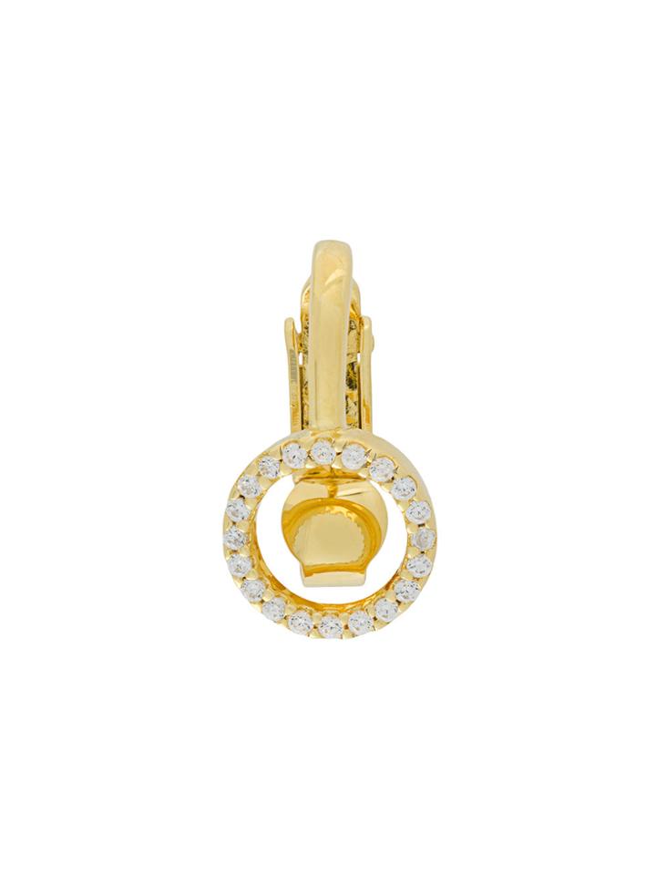 Eshvi Helix Clip-on Earring - Metallic