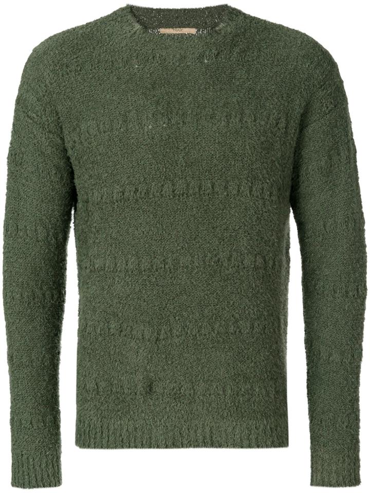 Nuur Fluffy Jumper - Green