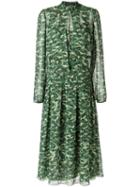 Andrea Marques - Silk Shirt Dress - Women - Silk - 38, Green, Silk