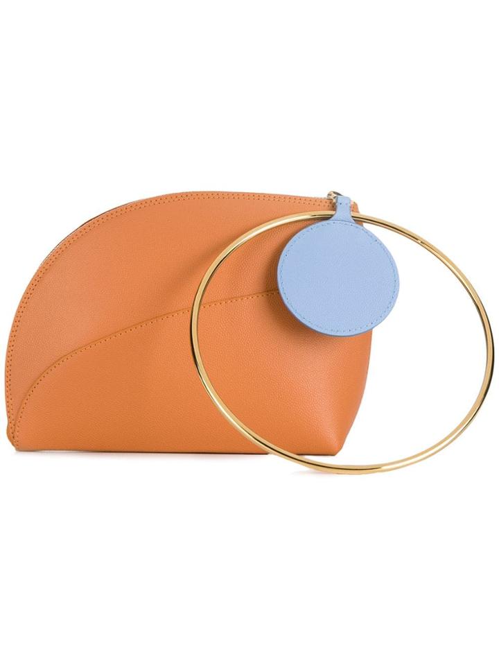 Roksanda Ring Clutch - Yellow & Orange