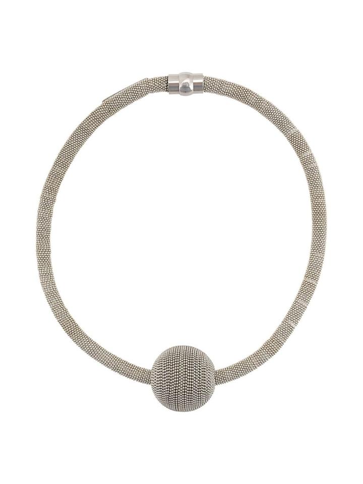 Fabiana Filippi Ball Chain Necklace - Silver