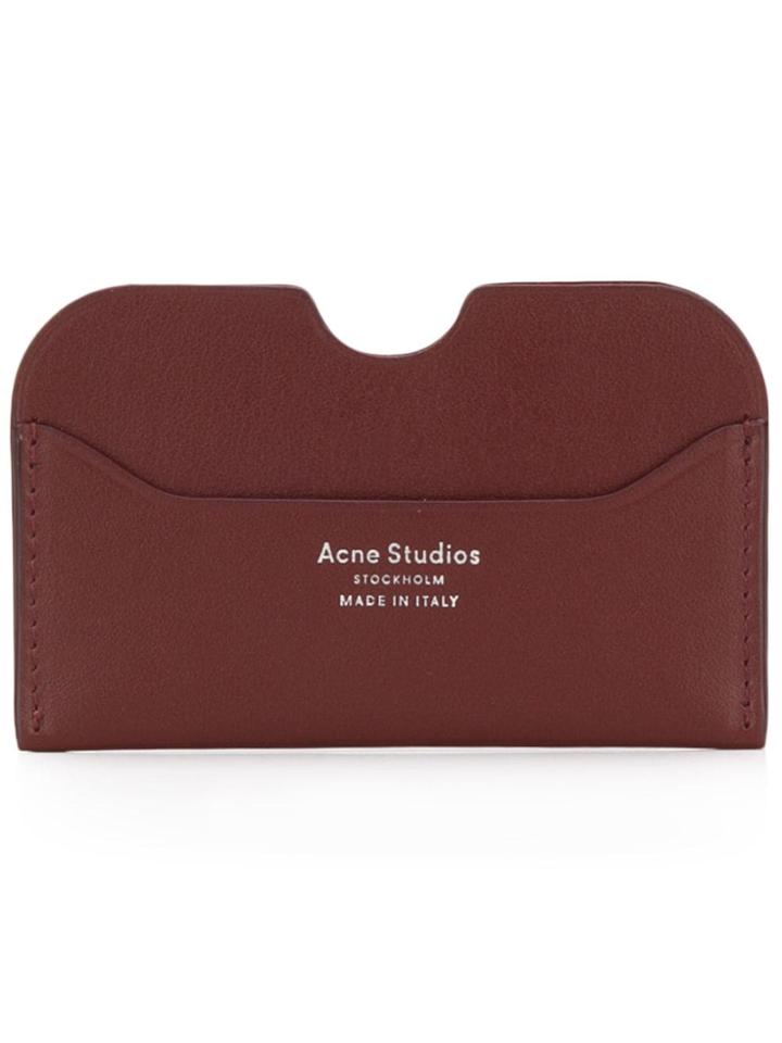 Acne Studios Elmas S Card Holder - Purple