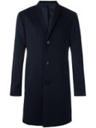 Calvin Klein 'carlo' Coat, Men's, Size: 48, Blue, Polyester/viscose/cashmere/virgin Wool