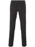 Incotex Skinny Trousers, Men's, Size: 54, Grey, Cotton/spandex/elastane