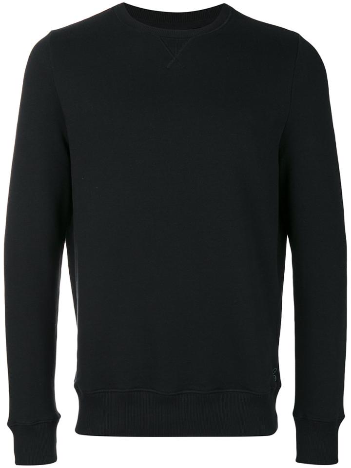 Ron Dorff Eyelet Edition Sweatshirt - Black