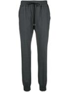 Odeeh Elasticated Track Pants - Grey