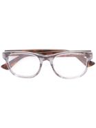 Gucci Eyewear Square Glasses - Grey