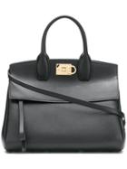 Salvatore Ferragamo Ferragamo Studio Tote - Black
