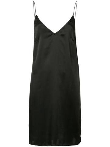 Matin Slip Dress - Black
