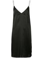Matin Slip Dress - Black