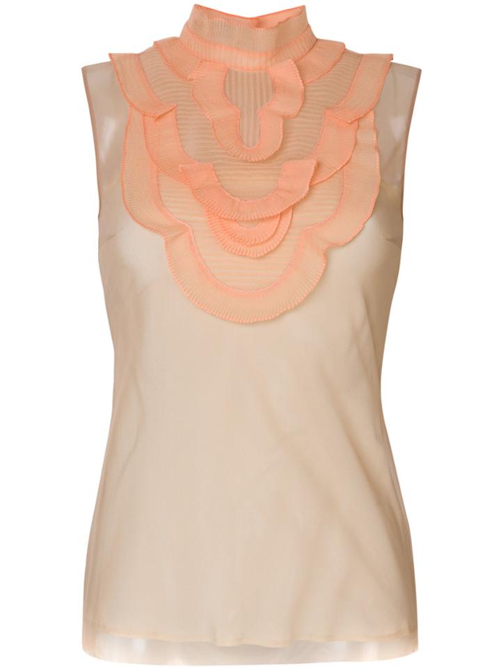 Prada Sleeveless Top - Yellow & Orange