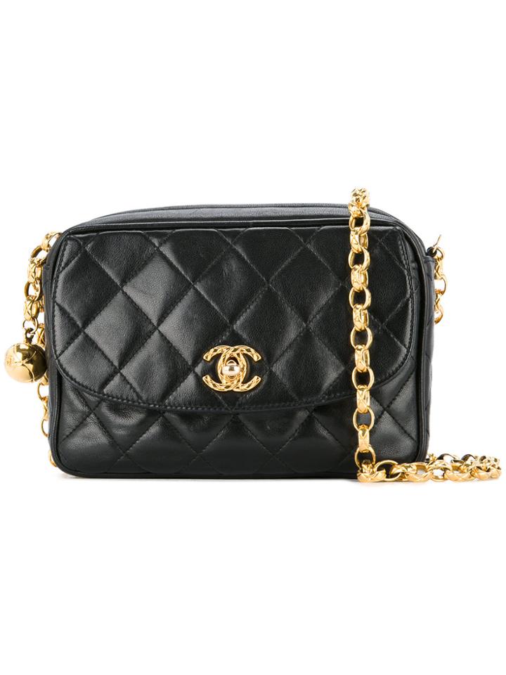 Chanel Vintage Bijou Chain Shoulder Bag - Black